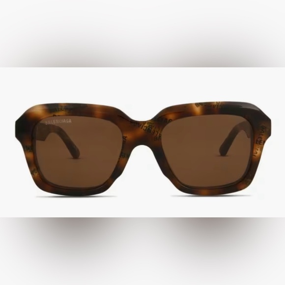 Balenciaga Havana Brown Sunglasses - Picture 2 of 12